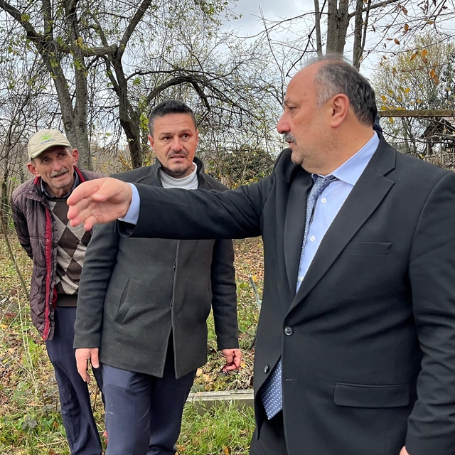 Salıpazarı Belediyesi beton üretimi yapıyor