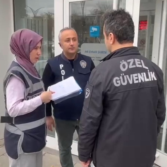 Kırşehir'de polis ve özel güvenlikçiler, 1 haftada 3 dolandırıcılık girişim...