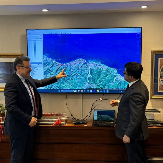 Trabzon'da yapılması planlanan hafif raylı sistem için proje çalışmaları ba...