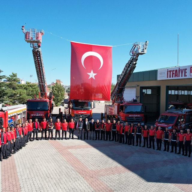 Niğde Belediyesi itfaiye ekipleri bu yıl 1369 olaya müdahale etti