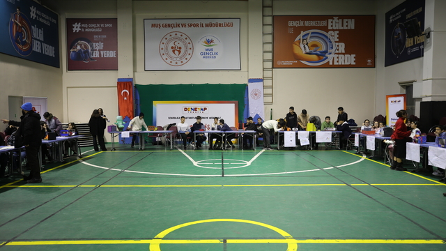 Muş'ta Deneyap Teknoloji Atölyesi'nde hazırlanan projeler sergilendi
