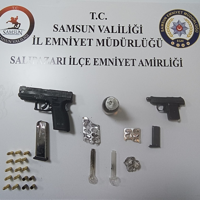 Samsun'da uyuşturucu operasyonunda 6 zanlı yakalandı
