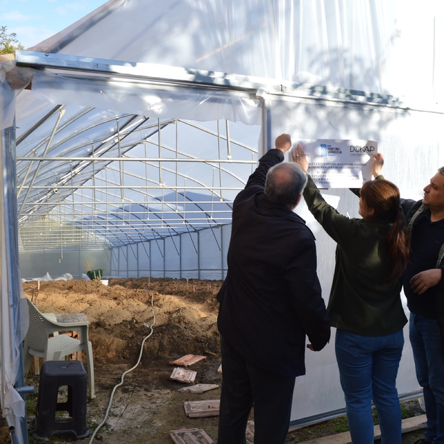 Ordu'da yükümlülerin topluma kazandırılması için tarımsal destek sağlandı
