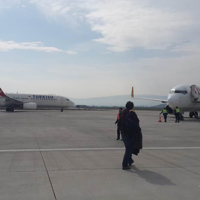 Amasya Merzifon Havalimanı'nı kasım ayında 13 bini aşkın yolcu kullandı