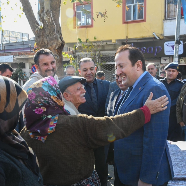 Mersin Valisi Pehlivan, Erdemli'de esnaf ve vatandaşlarla buluştu