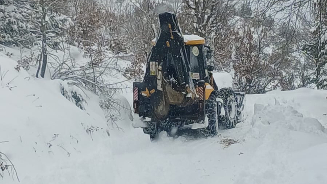 Artvin'de 47 köy yolunu ulaşıma açma çalışmaları sürüyor