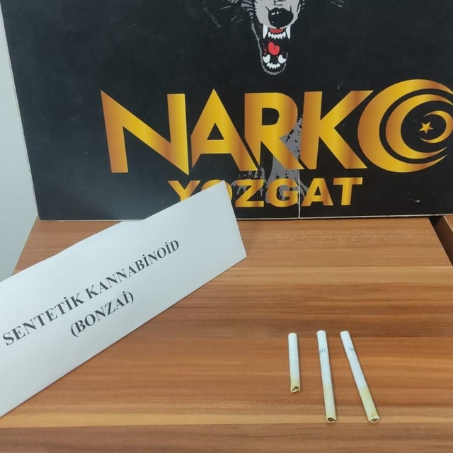 Yozgat'ta uyuşturucu operasyonunda 2 şüpheli yakalandı