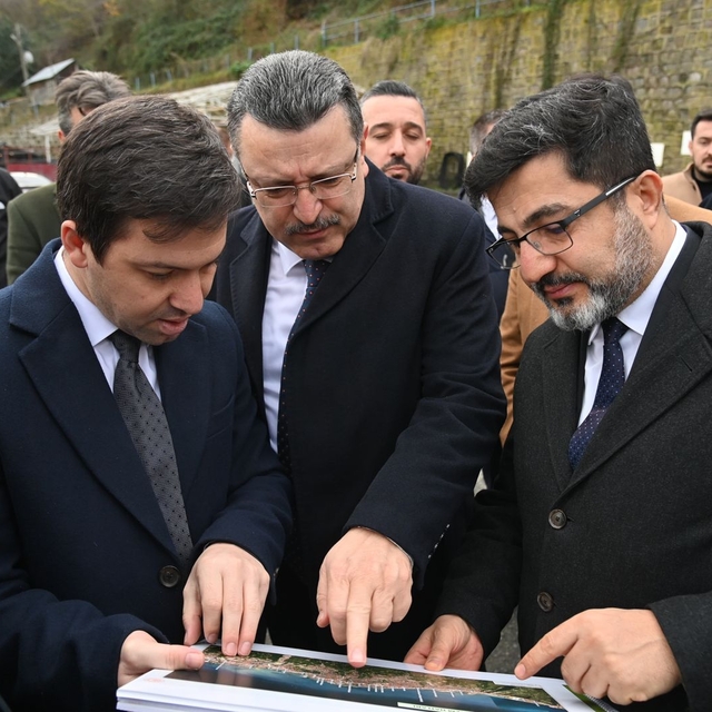 Trabzon'da Hafif Raylı Ulaşım Sistemi Projesi'nin uygulanması planlanan güz...