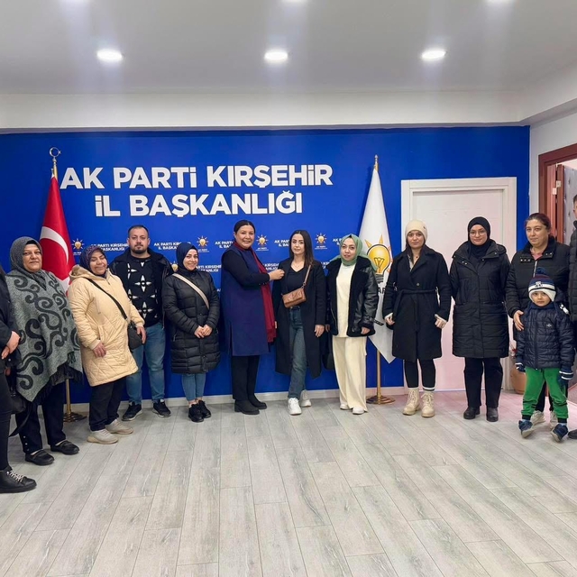 AK Parti Kırşehir İl Başkanlığında yeni üye çalışmaları devam ediyor