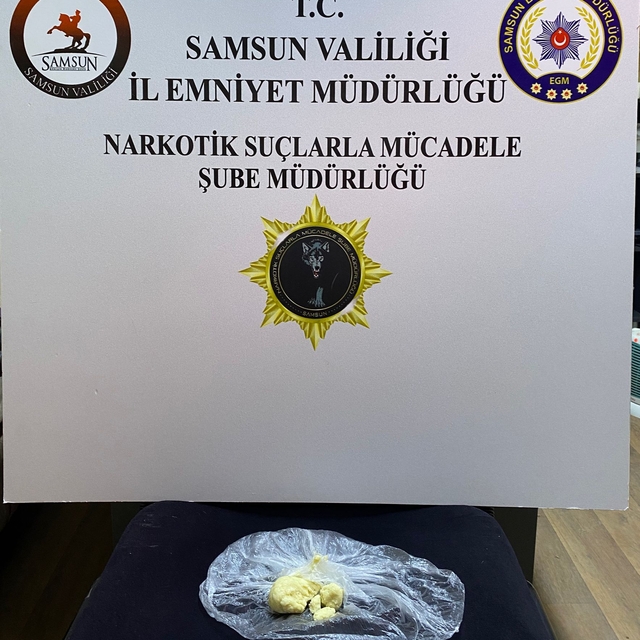 Samsun'da uyuşturucu operasyonunda 3 zanlı yakalandı