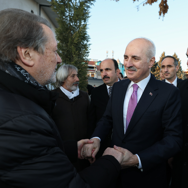 TBMM Başkanı Kurtulmuş Mevlana Müzesi'ni ziyaret etti