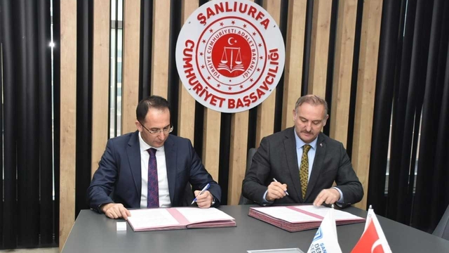 Şanlıurfa Cumhuriyet Başsavcılığı ve Harran Üniversitesi arasında iş birliği protokolü imzalandı