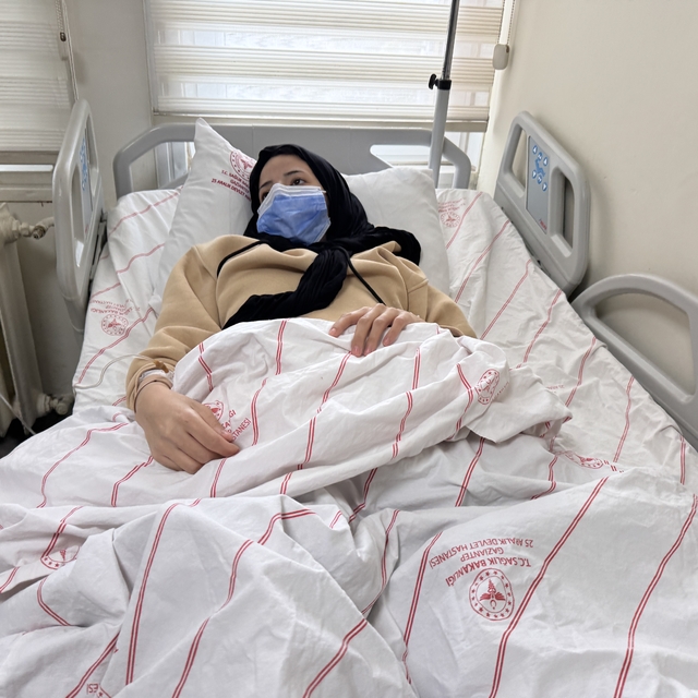 Gaziantep'te bir kadının karnından 3 kilogramlık kitle çıkarıldı