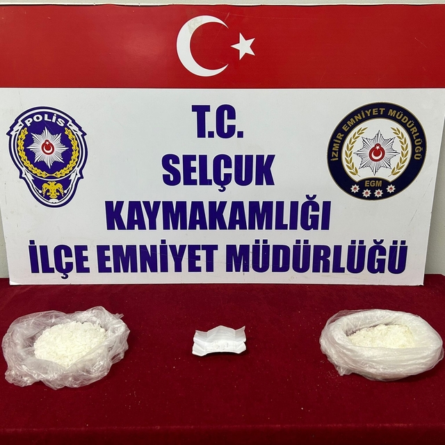 Selçuk'ta uyuşturucu operasyonunda yakalanan şüpheli tutuklandı
