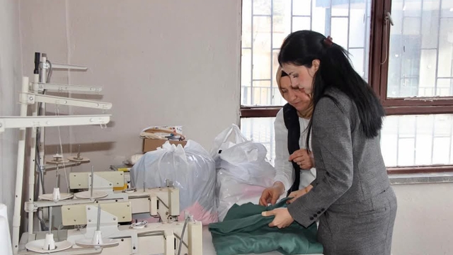 Hamamözü Kaymakamı Erdoğan'dan kadın kooperatifine ziyaret