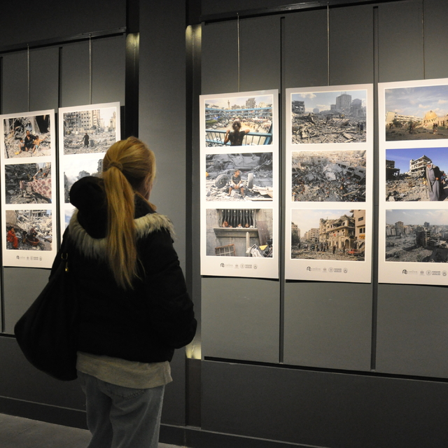 Eskişehir'de "Filistin'in Kayıp Nesli: Sessiz Çığlıklar" fotoğraf sergisi a...