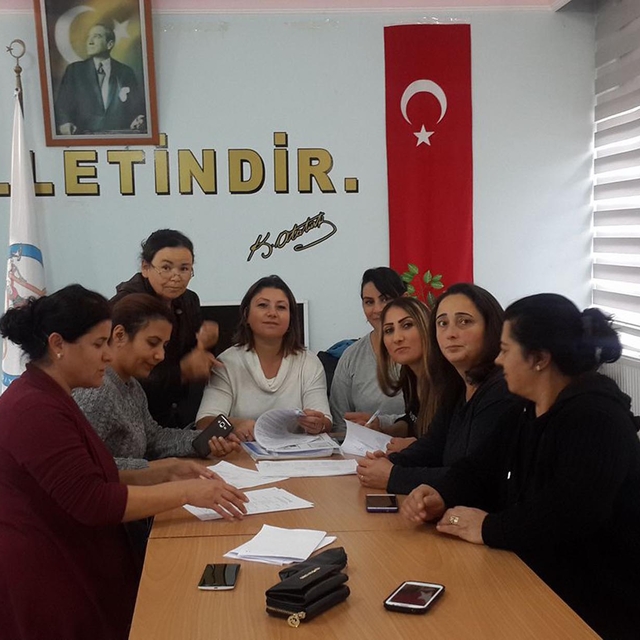 Bahadın'da kadınlar ev ekonomilerine katkı sağlıyor