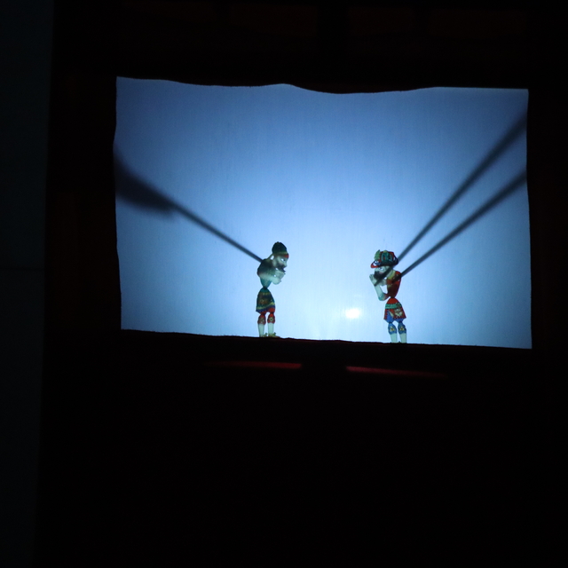 Kırklareli'nde karagöz gölge oyunu ve ebru sanatı tanıtıldı