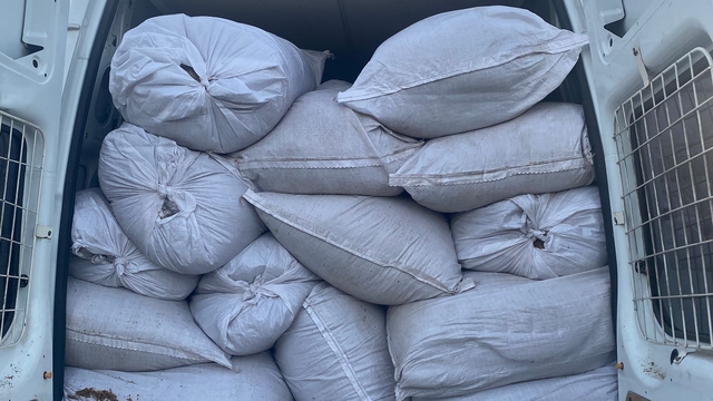 Kocaeli'de 1,6 ton kaçak tütün ele geçirildi