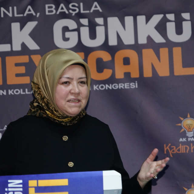 AK Parti Polatlı İlçe Kadın Kolları Başkanlığına Şerife Ceylan seçildi