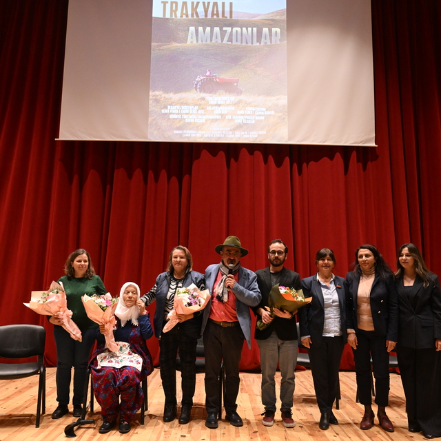 Edirne'de Trakyalı Amazonlar filminin gösterimi yapıldı