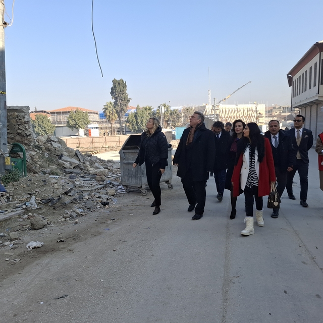 AB Türkiye Delegasyonu Başkanı Büyükelçi Ossowski Hatay'da