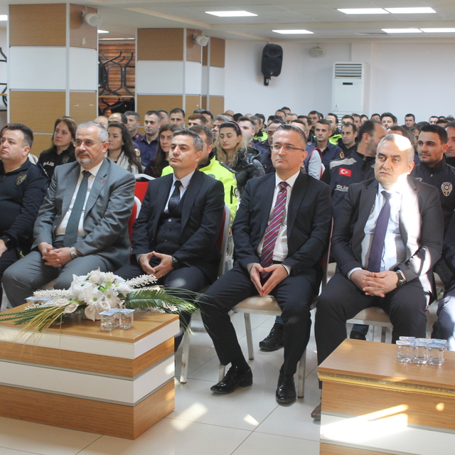 Bafra'da güvenlik güçleri personeline ödül töreni düzenlendi