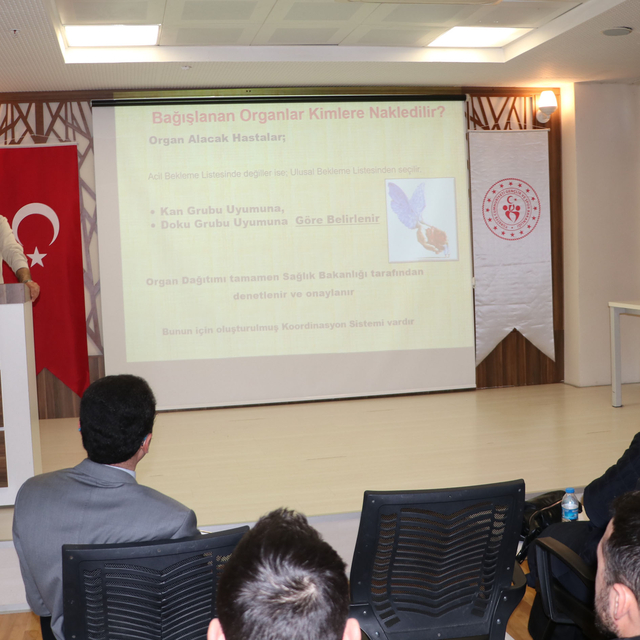 Havza'da organ bağışı farkındalık eğitimi düzenlendi