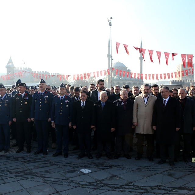 Atatürk'ün Kayseri'ye gelişinin 105. yıl dönümü kutlandı
