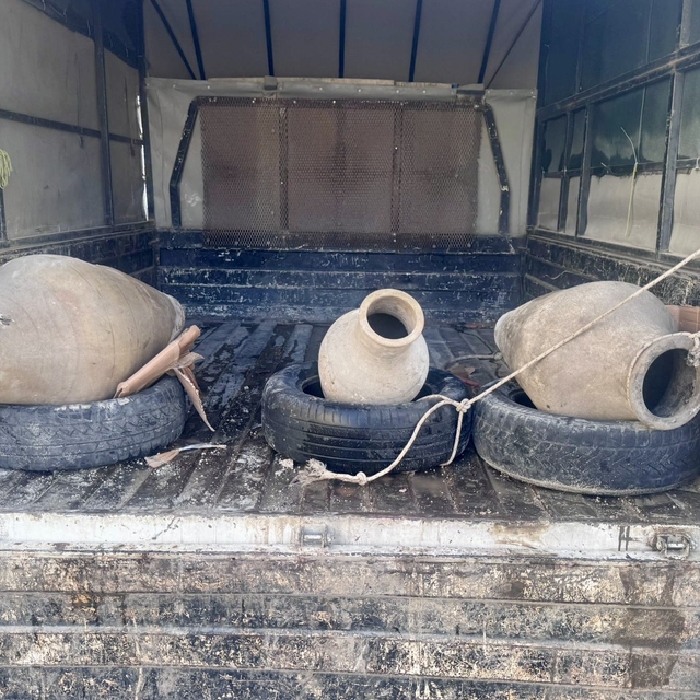 Kırşehir'de altyapı çalışmaları sırasında 3 küp bulundu