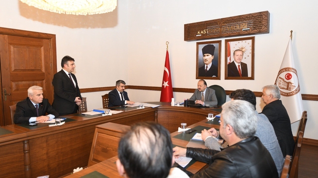 Seydiler Organize Sanayi Bölgesi Müteşebbis Heyeti toplantısı yapıldı