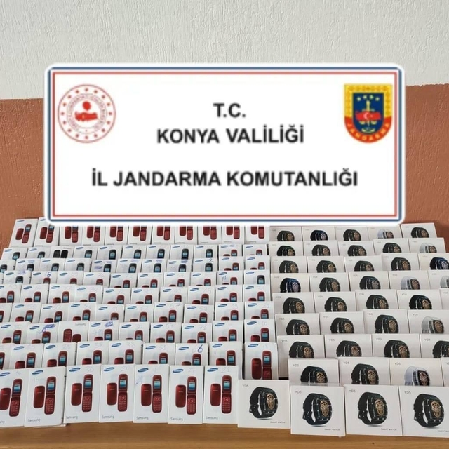 Konya'da kaçakçılık operasyonunda 3 şüpheli yakalandı