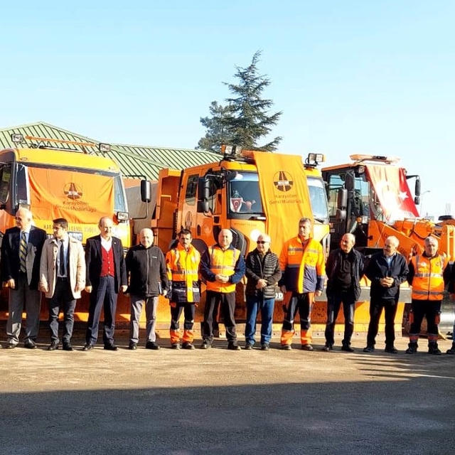 Boyabat'ta karla mücadele sezonu öncesi kurban kesimi yapıldı