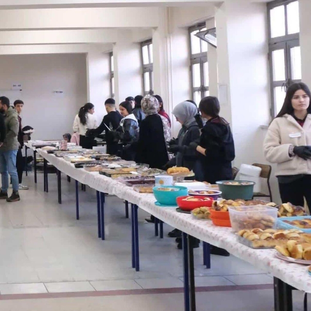 Sorgun'da öğrenciler yararına kermes düzenlendi