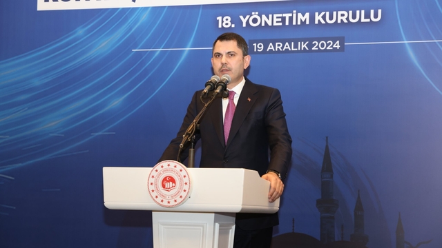 Çevre, Şehircilik ve İklim Değişikliği Bakanı Kurum Konya'da konuştu: