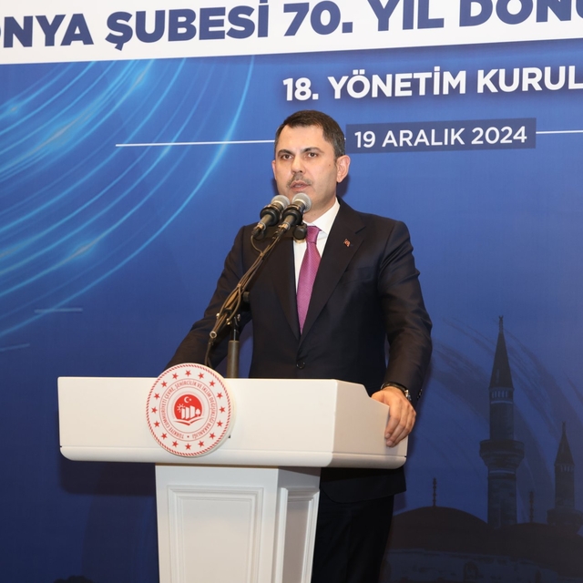 Çevre, Şehircilik ve İklim Değişikliği Bakanı Kurum Konya'da konuştu:
