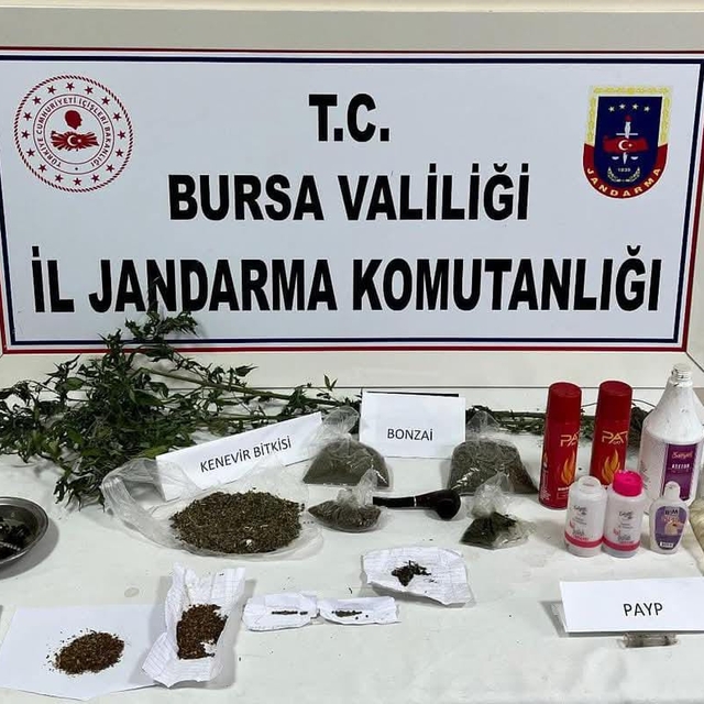 Bursa'daki uyuşturucu operasyonunda 1 şüpheli gözaltına alındı