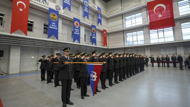 Jandarma Havacılık Akademisi Komutanlığı Temel Kurslar Mezuniyet Töreni düzenlendi