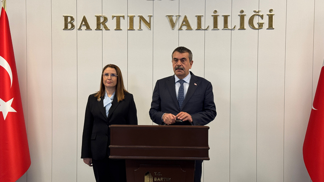 Milli Eğitim Bakanı Tekin, Bartın'da İl Eğitim Değerlendirme Toplantısı'na katıldı: