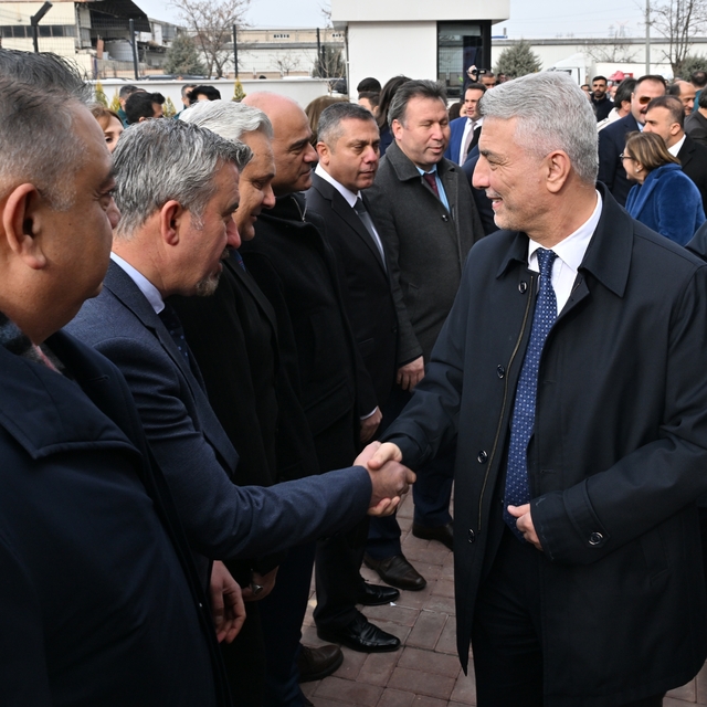 Ticaret Bakanı Ömer Bolat, Gaziantep Gümrük Laboratuvar Müdürlüğünün açılış...