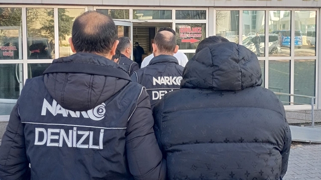 Denizli'de uyuşturucu ticareti yaptıkları öne sürülen 6 şüpheli tutuklandı