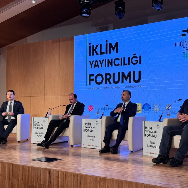 RTÜK Başkanı Şahin, İklim Yayıncılığı Forumu'nda konuştu:
