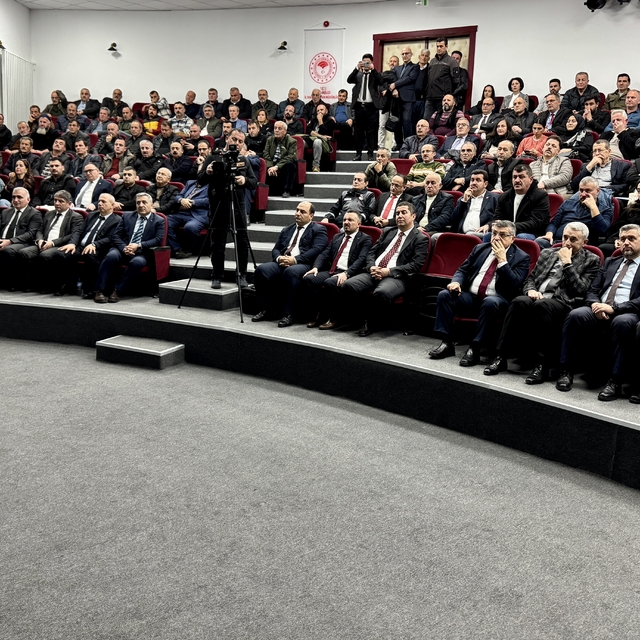 Bakan Yardımcısı Gizligider, Sinop'ta "Tarımsal Üretimin Planlanması Toplan...