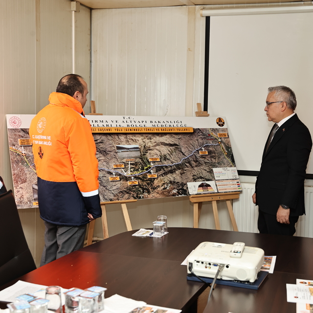 Geminbeli Tüneli'nde çalışmaların yüzde 95'i tamamlandı