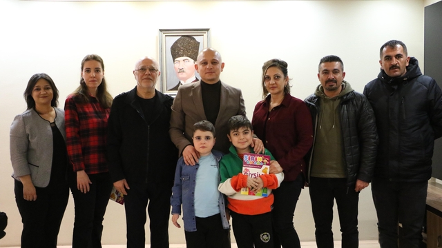 Duchenne Kas Hastalığı ile Mücadele Derneğinden Başkan Önal'a ziyaret