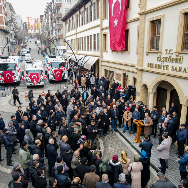 Taşköprü Belediyesi araç filosunu güçlendiriyor