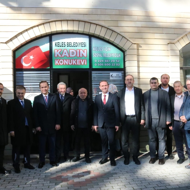 Keles'te spor kompleksi ve kadın konukevi açıldı