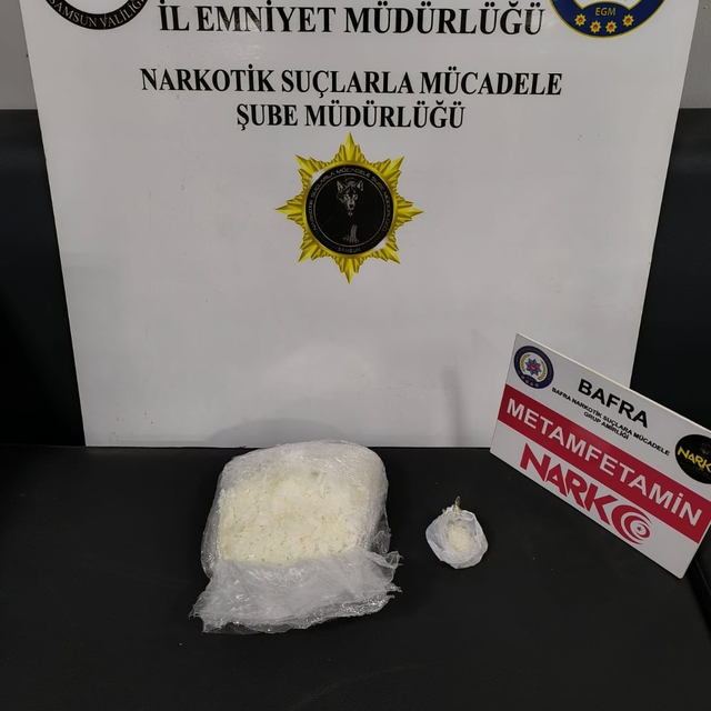 Samsun'da uyuşturucu operasyonunda 3 zanlı yakalandı