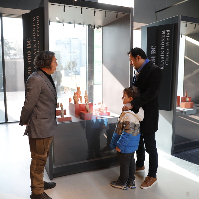 Samsun Müzesi'nde sergilenen Kybele heykelcikleri kent tarihine ışık tutuyo...