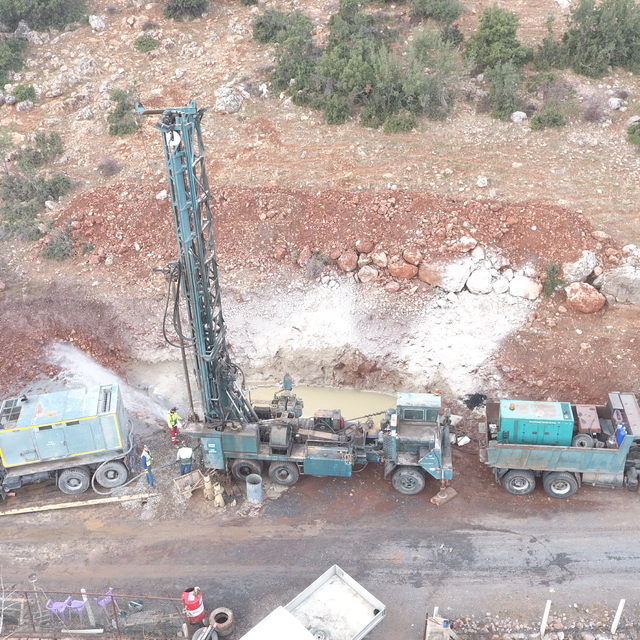 Nurdağı'nda depremde zarar gören 4 sondaj kuyusu yeniden açıldı